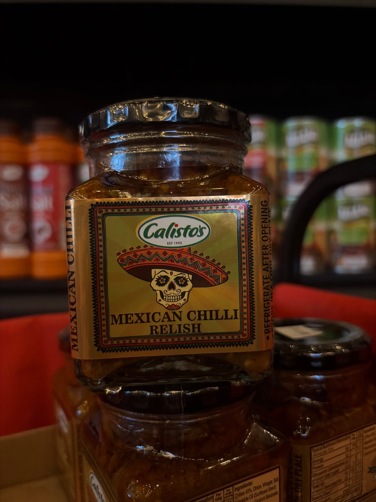 Calistos Mexican Chilli Relish