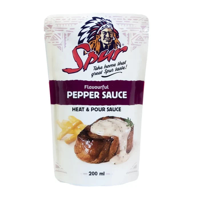 Spur Pepper Sauce Heat and Pour