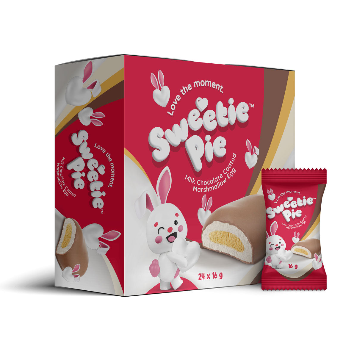 Sweetie Pie Marshmallows 24x16g