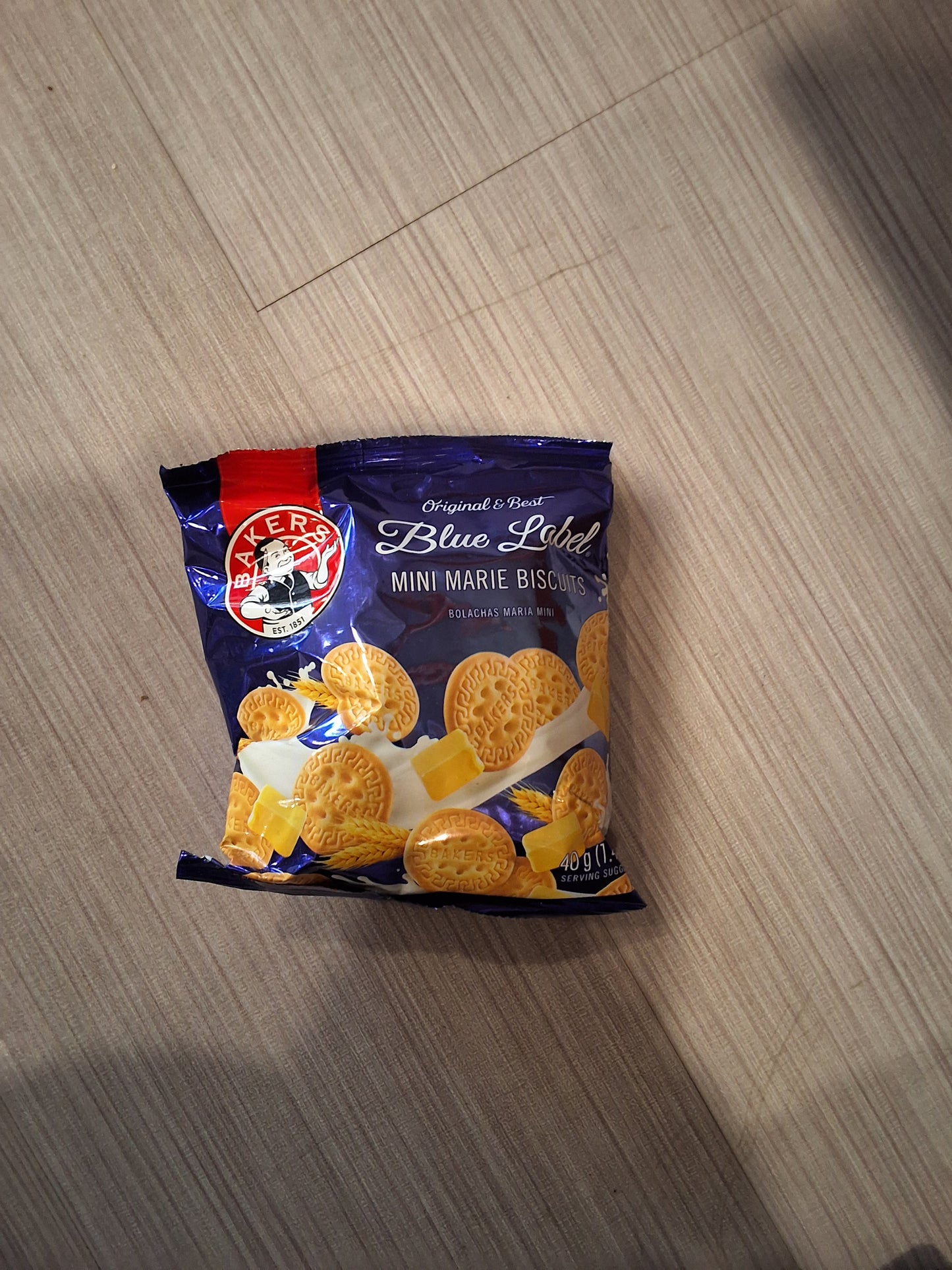 Blue Lable Mini Marie Biscuits
