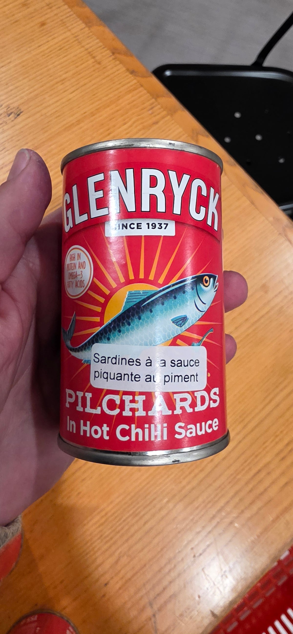 Glenryck Pilchards in Hot Chilli Sauce 155g