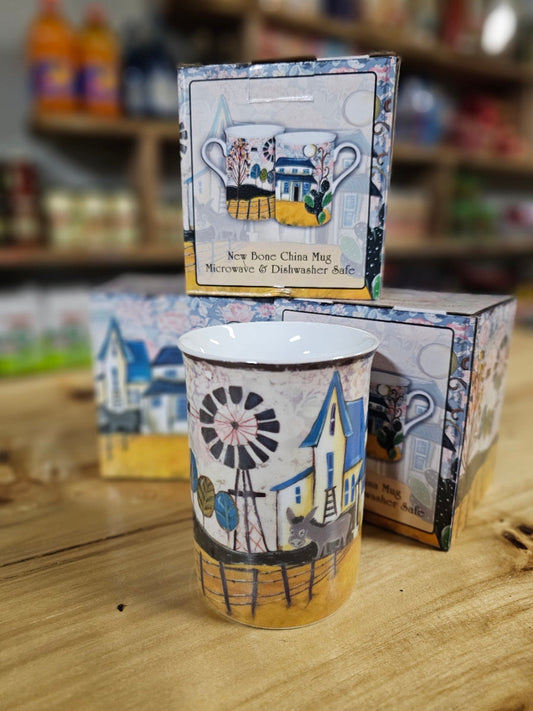 karoo vlakte mugs - ceramic