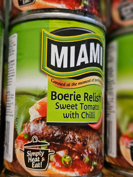 Miami Boere Relish Chilli