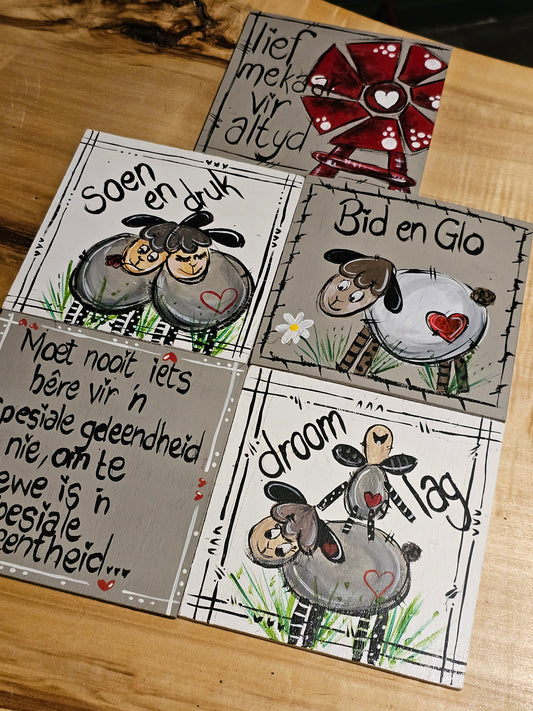 Coasters set of 5