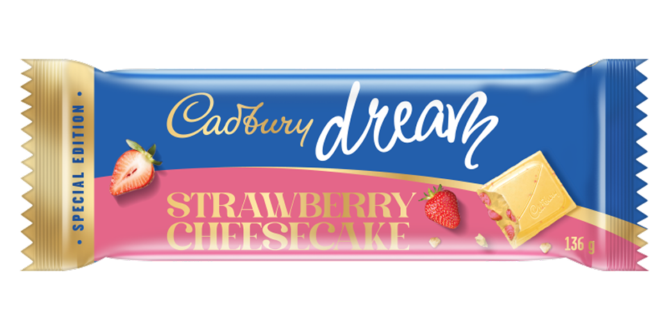 Cadbury Dream Strawberry Cheesecake 136g