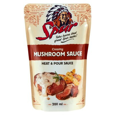 Spur Mushroom Heat and Pour