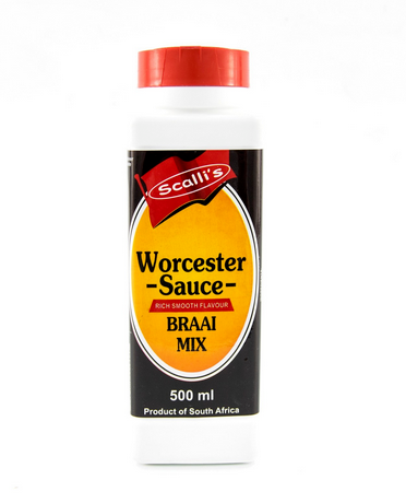 Scalli's Worcester Sauce Braai Mix 500ml