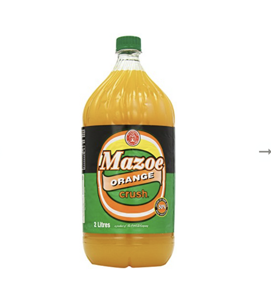 Mazoe orange crush 2L