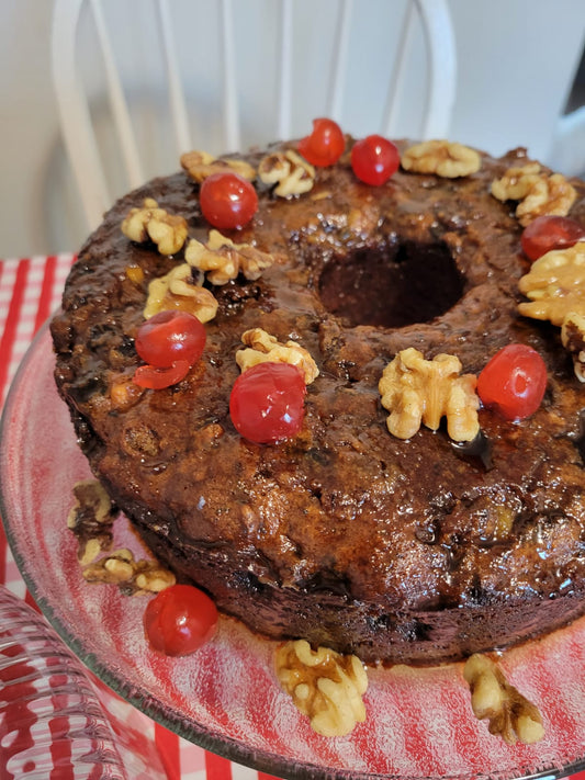 Vrugtekoek met Brandewyn in😍🥰 weeg tussen 2 en 3kg