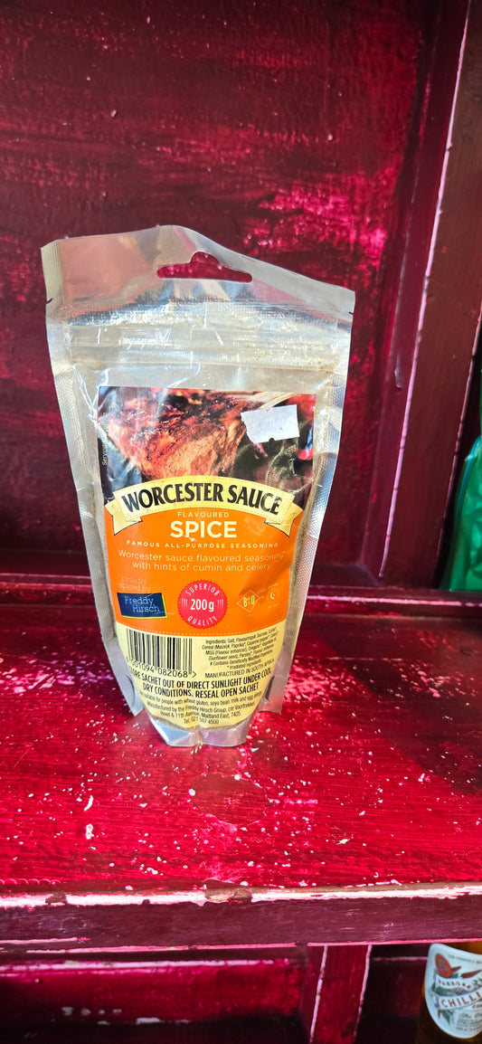 Worcester souce sprinkles