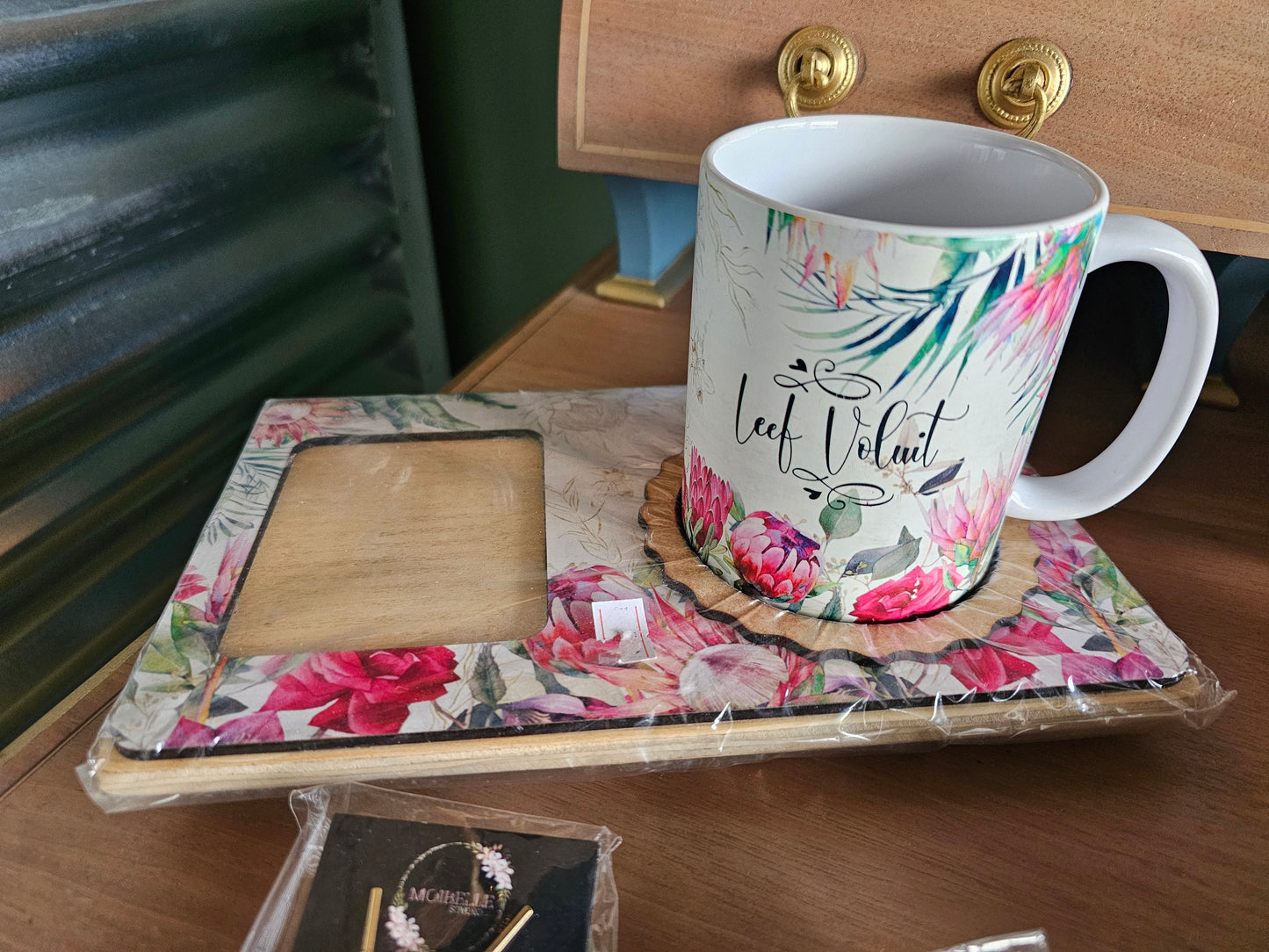 Mug & tray set