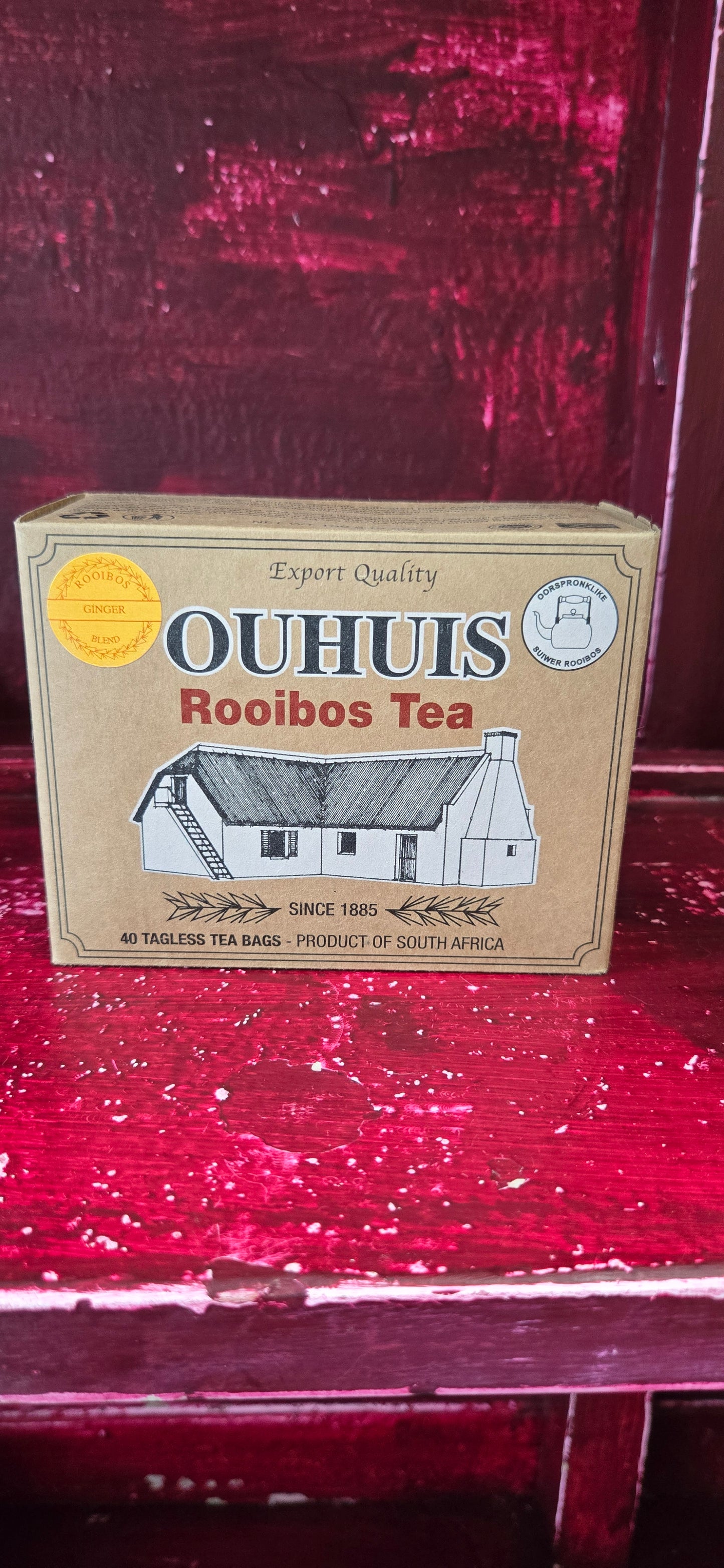 Ouhuis flavored rooibos teas