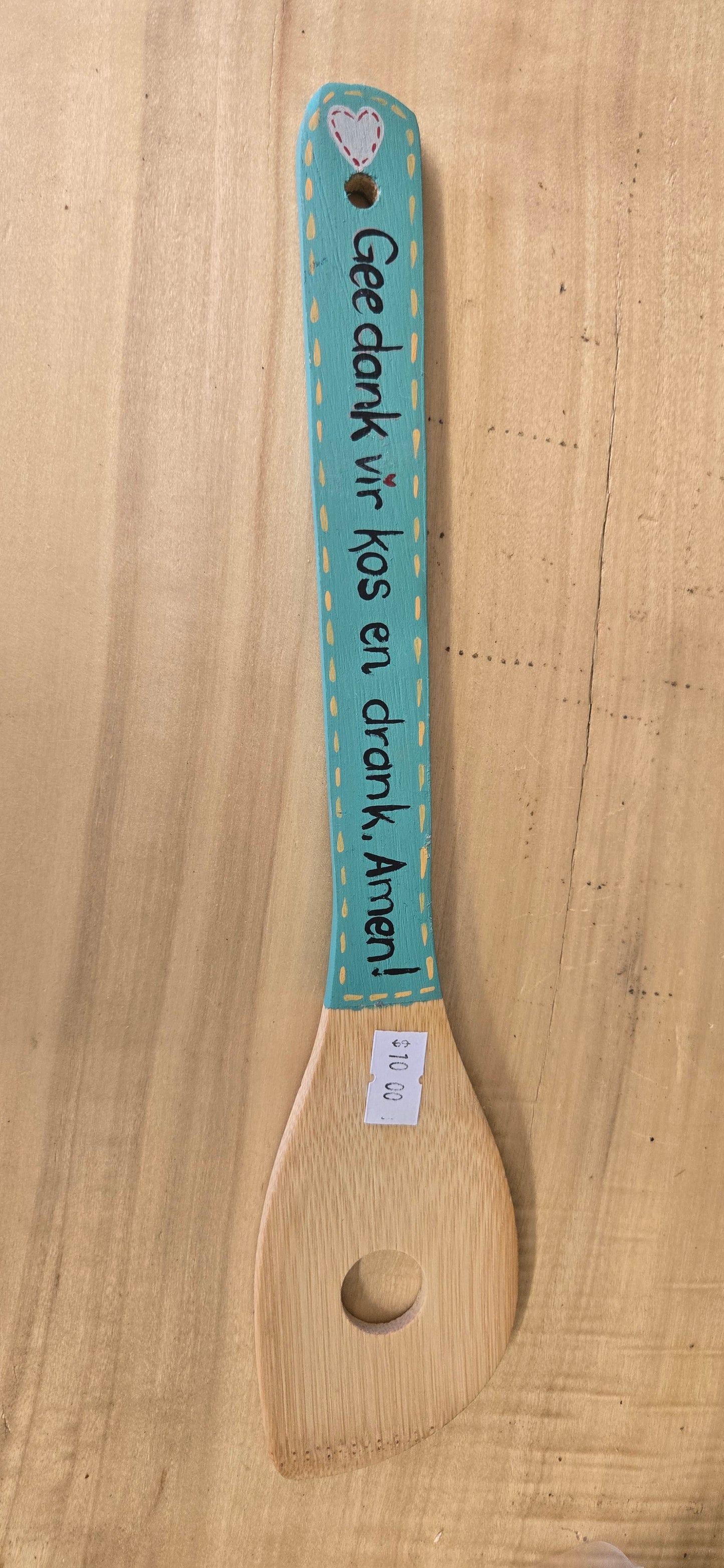 Salad server wooden spoons