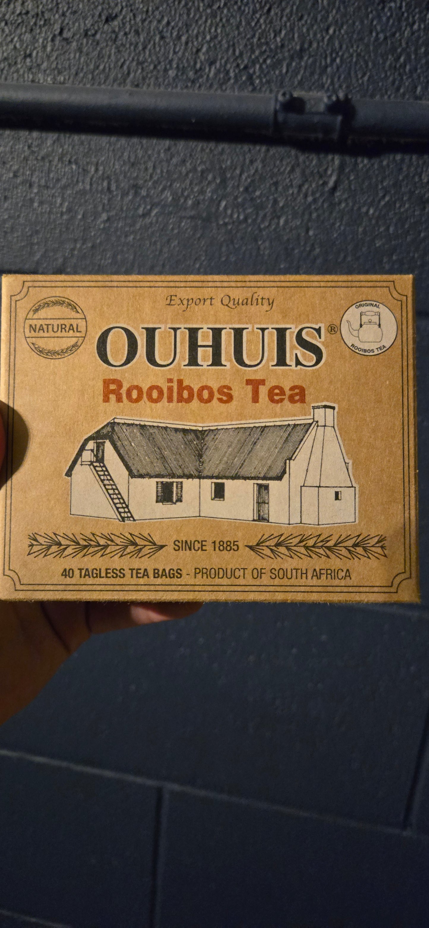 Ouhuis flavored rooibos teas