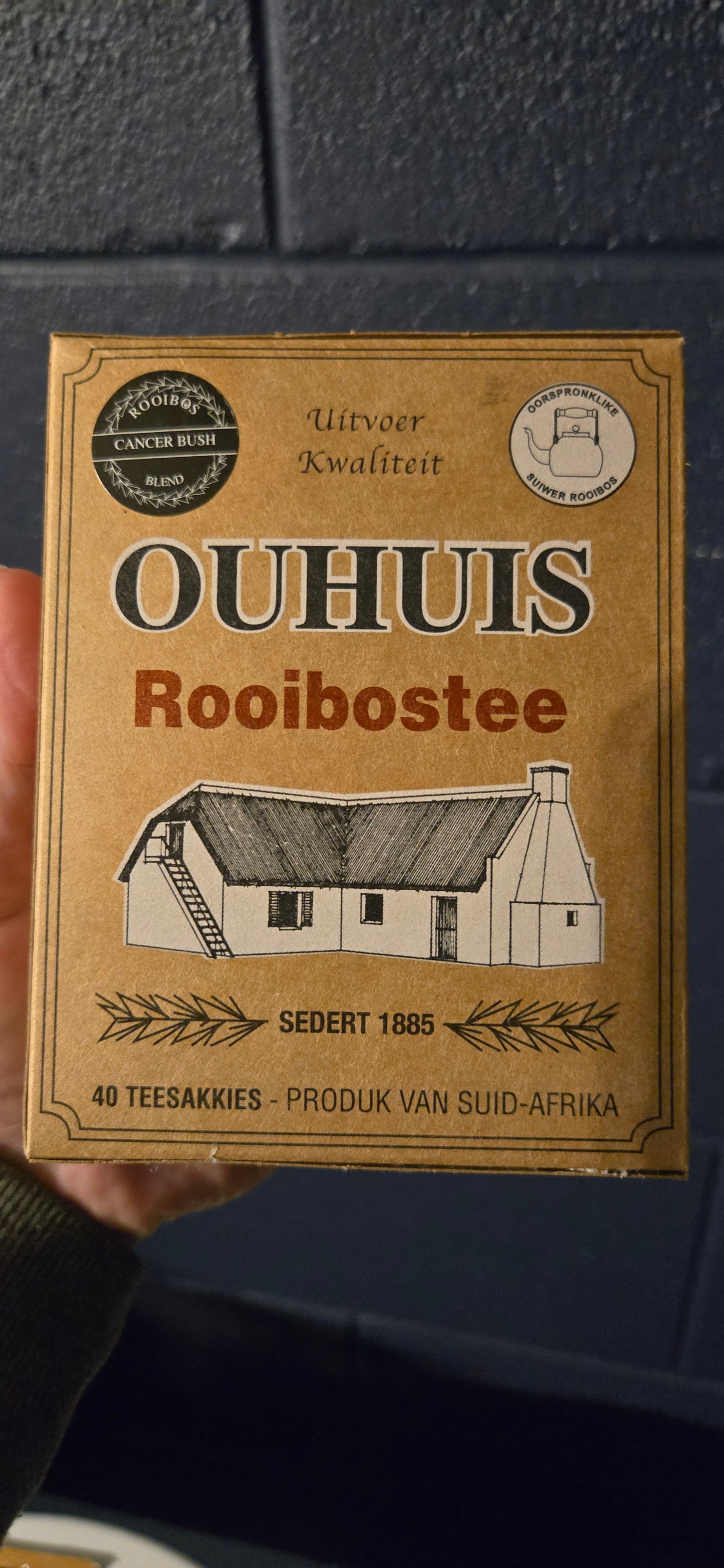 Ouhuis flavored rooibos teas