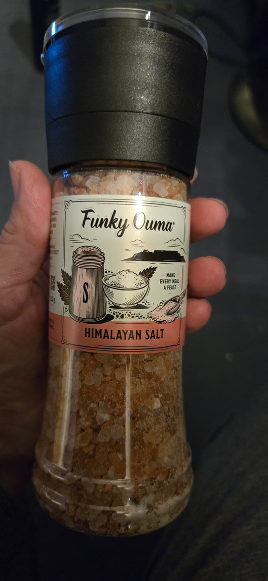 Funky ouma Himalayan salt