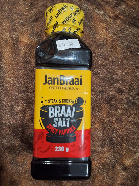 Jan Braai Braai Salt Spicy Paprika 230g